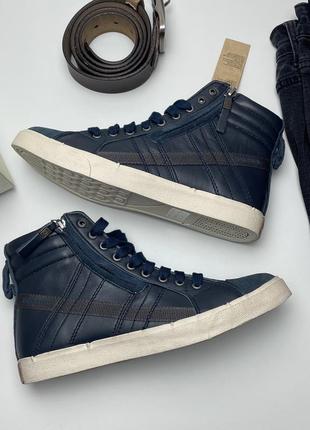 Мужские кожаные ботинки diesel 4