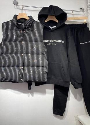 Костюм женский тройка на флисе мирового беренда люкс