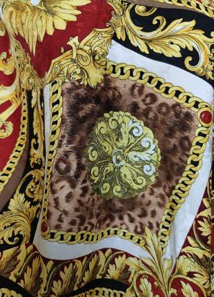 Винтажный шелковый платок италия /4141/6 фото