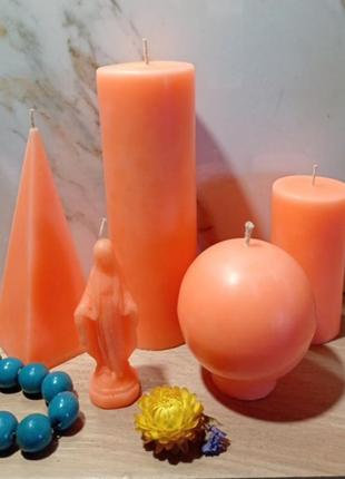Свічки, ароматичні декоративні свічки, набір ароматичних свічок