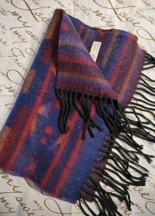 Стильный, брендовый, теплый, мужской шарф1 фото