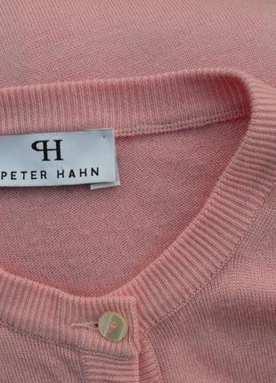 Розовый кардиган peter hahn l (48\4xl\56) peter hahn9 фото