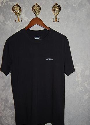 Стрейчевая футболка австрийской лыжной фирмы atomic, оригинал, по бирке - l