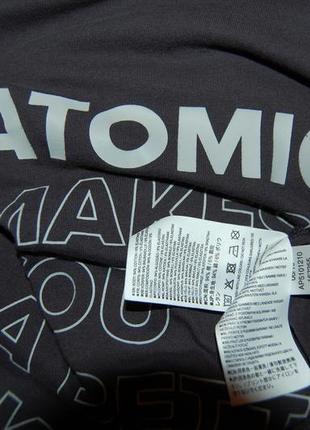 Стрейчевая футболка австрийской лыжной фирмы atomic, оригинал, по бирке - l10 фото