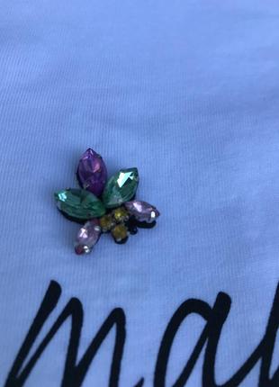 Реглан з стильними прикрасами камінцями only 6