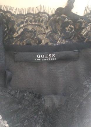 Стильна майка топ guess xs-s8 фото