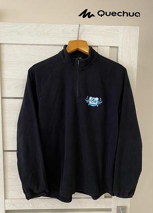 Кофта флисовая quechua decathlon friendly mountain 52/xl оригинал