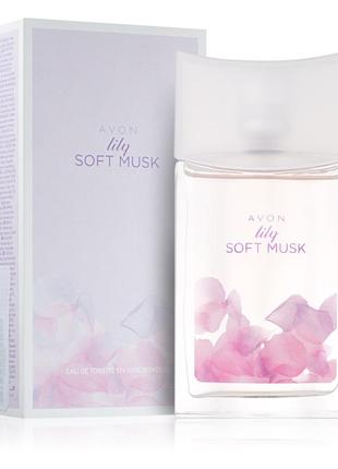 Туалетна вода soft musk lily 50 мл