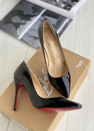 Туфли кожа оригинал италия, christian louboutin