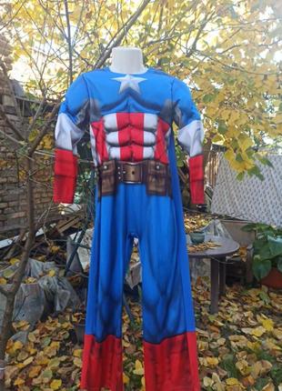 Костюм карнавальний капітан америка captain america