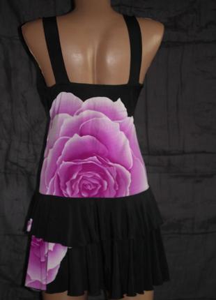 Нова чорна сукня з трояндою2 фото