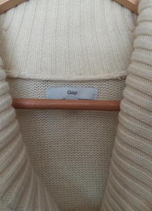 Теплый шерстяной свитер с горлом2 фото