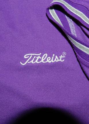 Рубашка футболка поло titleist golf polo, оригинал, на 52 р (l)7 фото