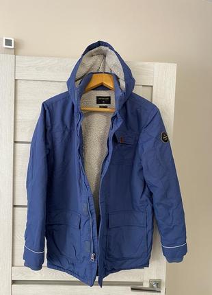 Куртка парка quiksilver seasonal rain youth parka 48/m оригинал4 фото