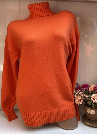 Жіночий светр кашемір ангора, 46-54 універсальний, рожевий, помаранчевий, малиновий