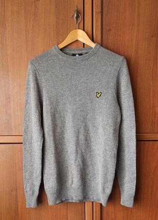 Мужской шерстяной свитер/джемпер lyle & scott