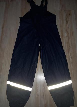 Непромокаемые штаны на флисе дождевик2 фото