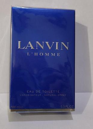 Туалетная вода для мужчин lanvin l'homme 100 мл1 фото