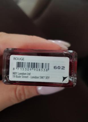 Eco-friendly лак для нігтів nailberry l'oxygene nail lacquer rouge7 фото