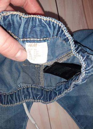 Легкие джинсы джоггеры на девочку3 фото