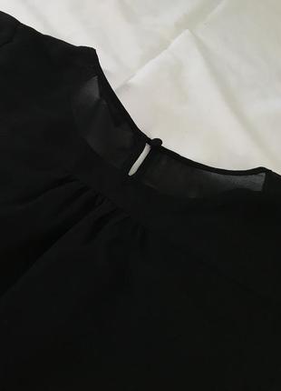 Чорна класична  блуза new look5 фото