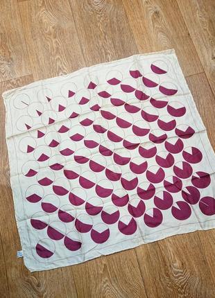 Вінтажна шовкова колекційна хустина seiko scarf