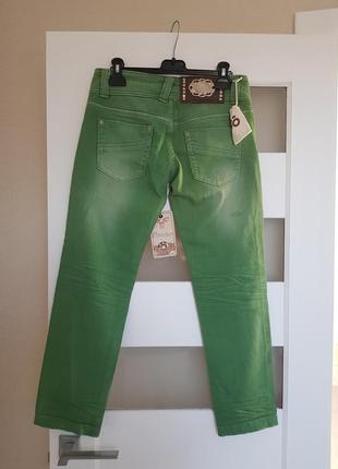 Стильні брендові вкорочені джинси штани fracomina6 фото