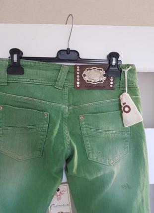 Стильні брендові вкорочені джинси штани fracomina7 фото