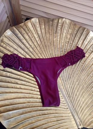 Плавки бордові