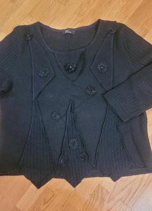 Стиль италия, кофта,bisa (туречна), батал