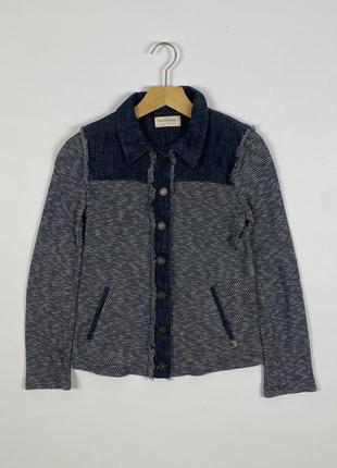 Красивая женская рубашка falconeri textured cotton made in italy