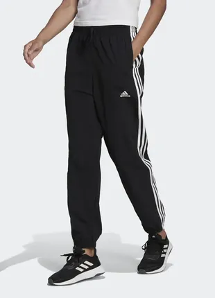 Штани adidas essentials 3-stripes woven 7/8 pants hc9155