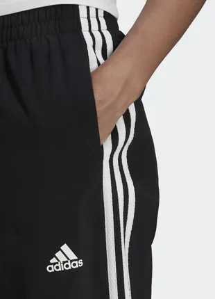 Штани adidas essentials 3-stripes woven 7/8 pants hc91556 фото