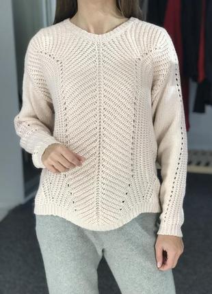 Нежно розовый свитер m&s 38