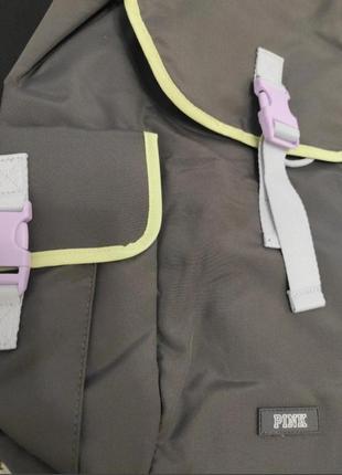 Рюкзак pink everyday backpack victoria's secret виктория сикрет вікторія сікрет оригинал7 фото
