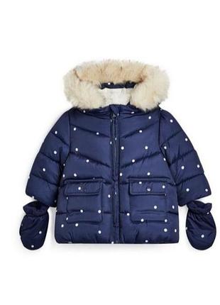 Тепла курточка для дівчинки primark