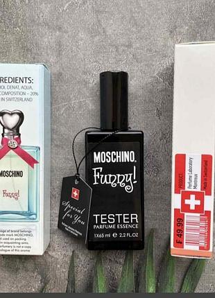 Тестер moschino funny швейцария 65 мл