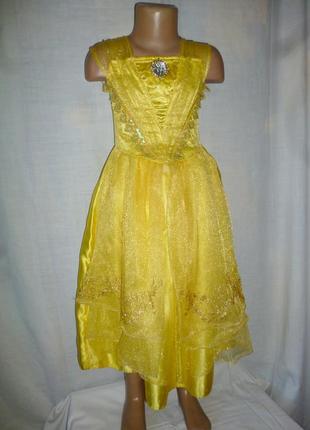 Платье белль на 5-6 лет