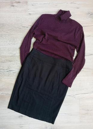 Гольф водолазка светр під горло сіточка на флісі