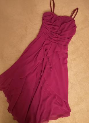 Очаровательной платье с хвостом шлейфом драпировкой легкое1 фото