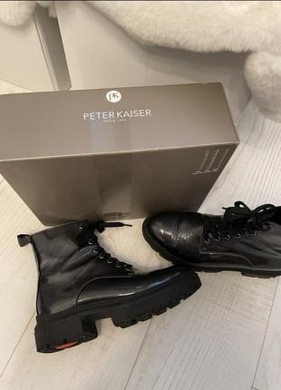 Peter kaiser шкіряні ботінки