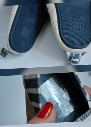 Сліпони h&m 20-21р 13.2 см кеди 3