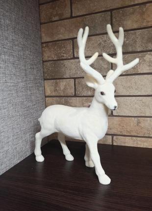 Іграшка під ялинку декор для дому новий рік олень декоративний