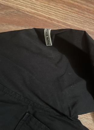 Куртка рубашка черная3 фото