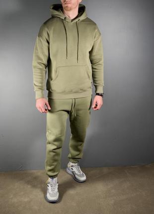 Мужской спортивный костюм lion khaki
