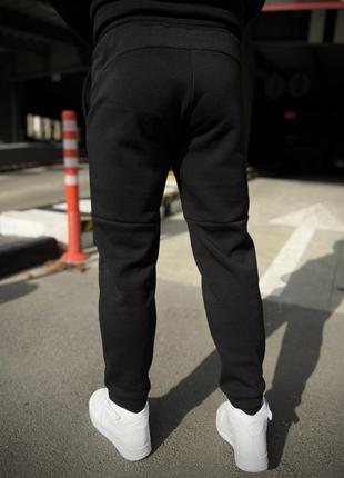 Зимние штаны с начесом  черные3 фото