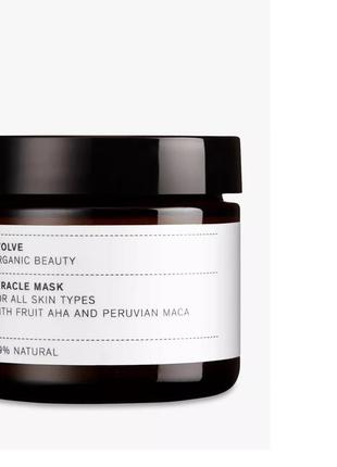 Evolve organic beauty miracle mask чудо - маска с ана кислотами, 30 мл