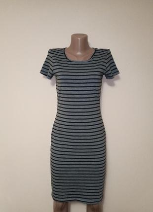 Платье серое с черным vero moda. 4