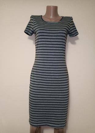 Платье серое с черным vero moda. 2
