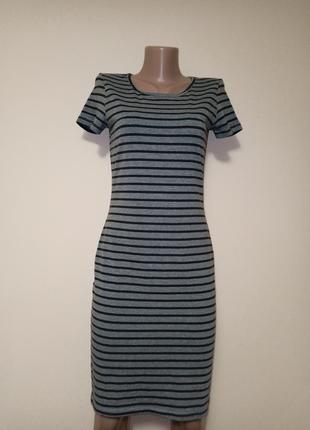 Платье серое с черным vero moda. 3